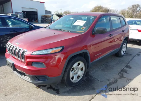 2014 Jeep Cherokee Sport from USA, damaged, VIN 1C4PJLAB2EW155280